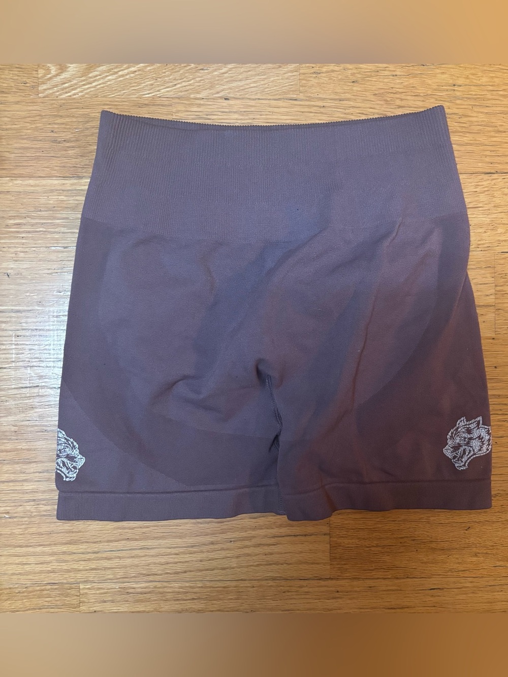 Darco Sport She Purple Cheeky Wolves Forever Seamless Everson Shaping Shorts S